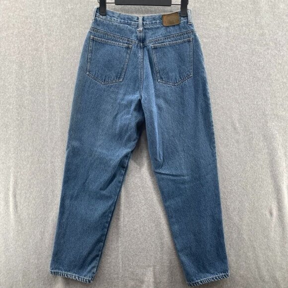 Cabela's Jeans Womens 8 regular Blue Cotton Plaid Lined High Waist Vintage - Picture 4 of 7